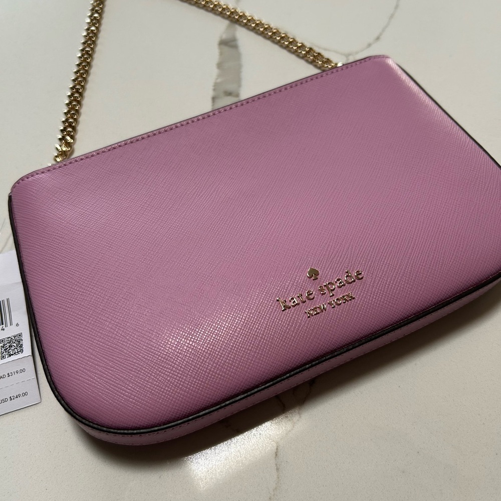 Kate Spade Pink Lavender Pochette Bag - Picture 2 of 7